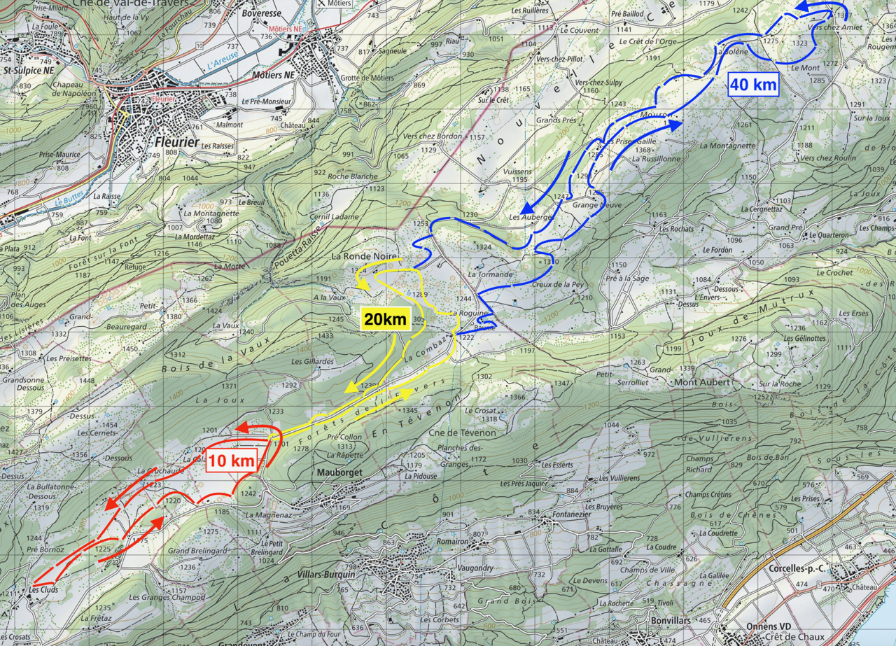 Parcours MARA Rando